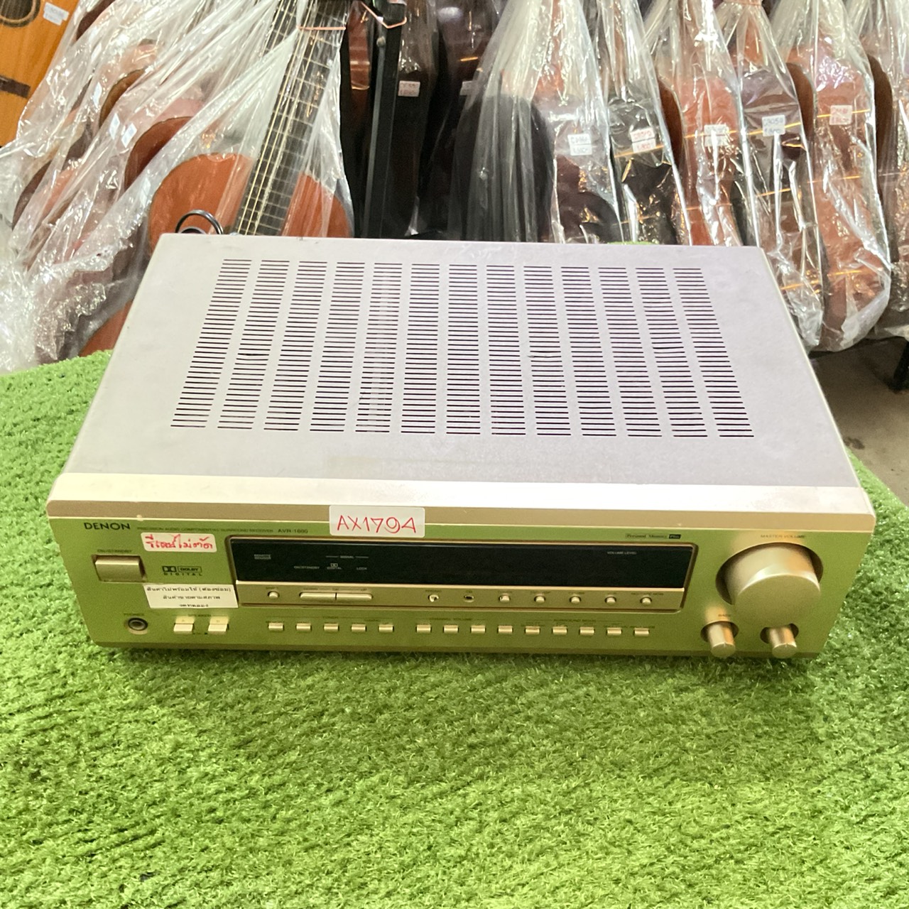 เครื่องขยายเสียง DENON : AVR-1600 สินค้าไม่พร้อมใช้งาน (ต้องซ่อม)