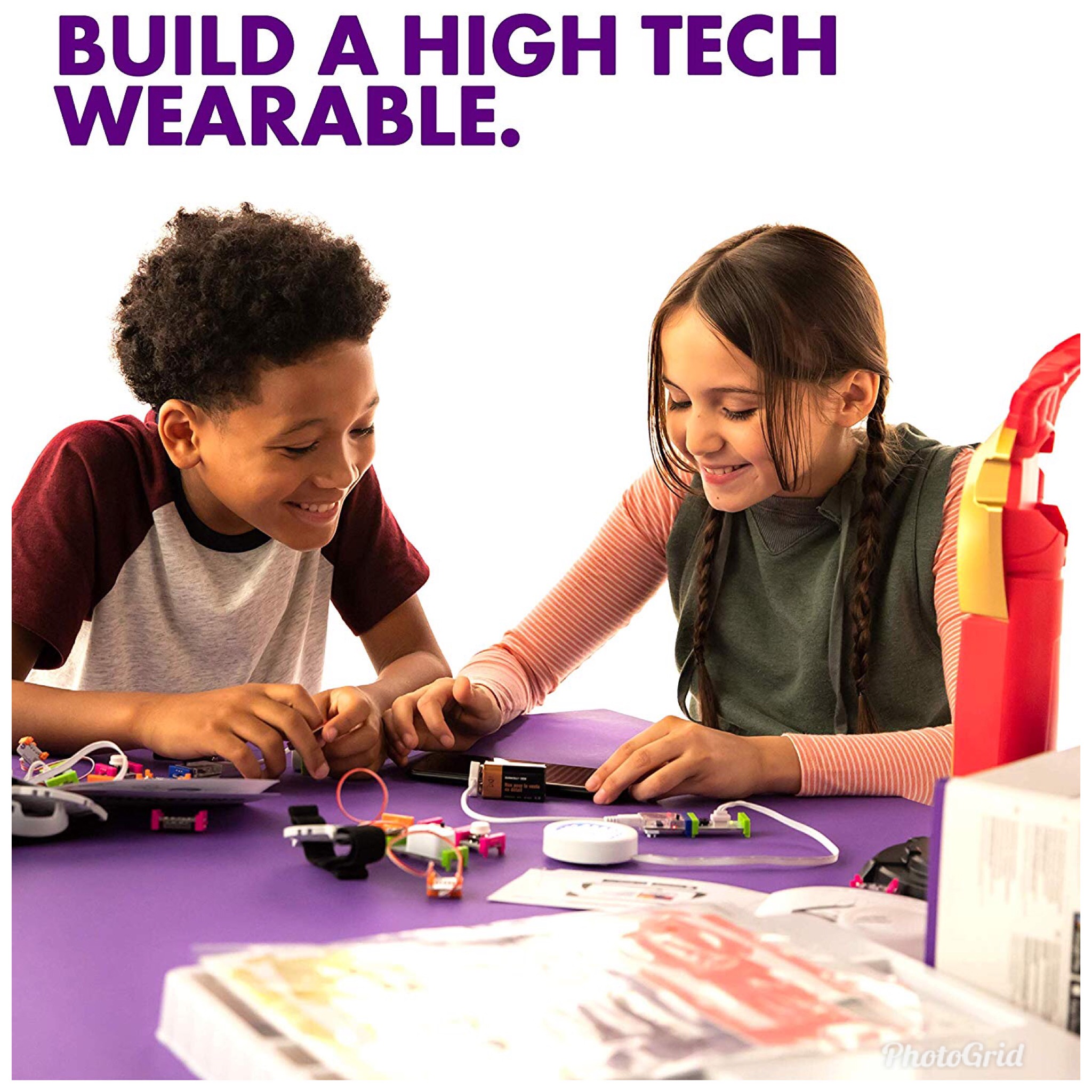 ชุดสร้างอาวุธจำลอง Avengers Hero Inventor Kit – littleBits