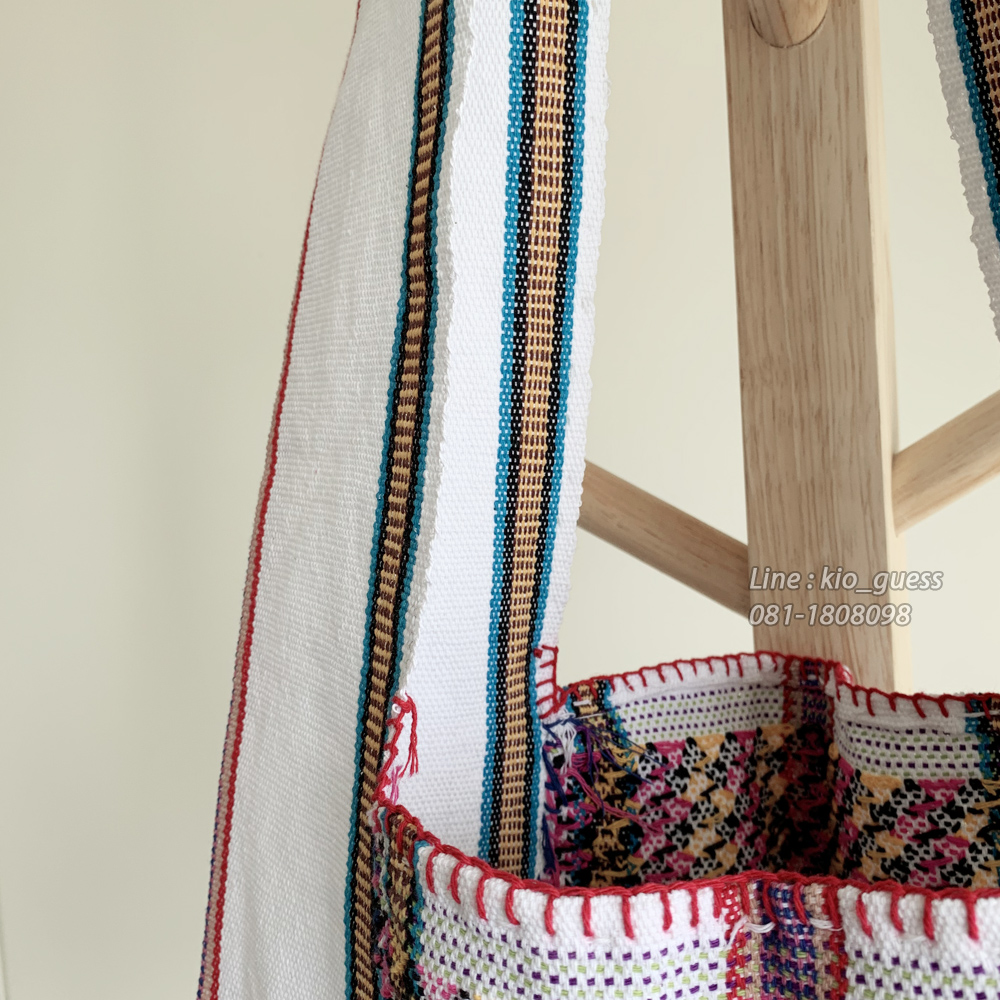 ย่าม ไซส์ L ย่ามชนเผ่า ย่ามปักมือ ย่ามผ้าฝ้าย งานเย็บมือ กระเป๋าย่าม ย่ามผ้าทอมือ กระเป๋าย่ามพื้นเมือง ของฝากภาคเหนือ ย่ามกะเหรี่ยง ราคาถูก ลดราคา กระเป๋าสะพายข้าง งานแฮนด์เมด กระเป๋าผ้าแนวๆ สะพายข้าง พาดไหล่ ของฝากญาติผู้ใหญ่ ของฝากชาวต่างชาติ ย่ามพระ