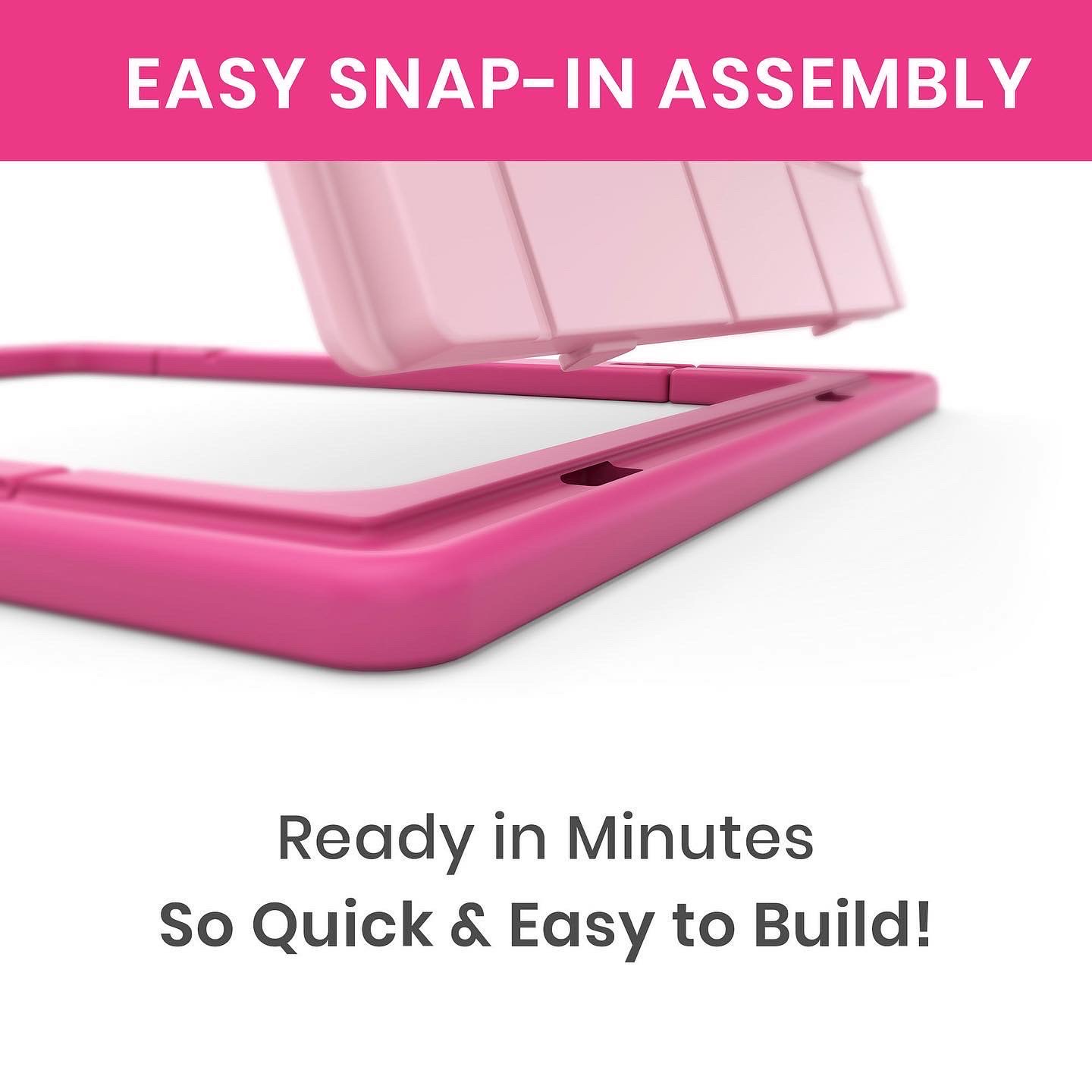 บ้าน Disney Minnie Mouse Plastic Indoor,Outdoor Playhouse with Easy Assembly