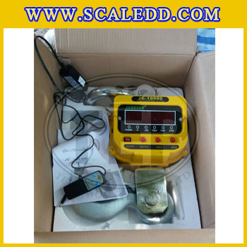 เครื่องชั่งแขวน10ตัน เครื่องชั่งแขวนดิจิตอล10ตัน เครื่องชั่งดิจิตอลแบบแขวน ตาชั่งแขวน10ตัน พิกัดน้ำหนัก 10ตัน ความละเอียด 5กิโลกรัม ยี่ห้อ JADEVER รุ่น JC (เครื่องชั่งผ่านตรวจรับรองจากสำนักชั่งตวงวัด)