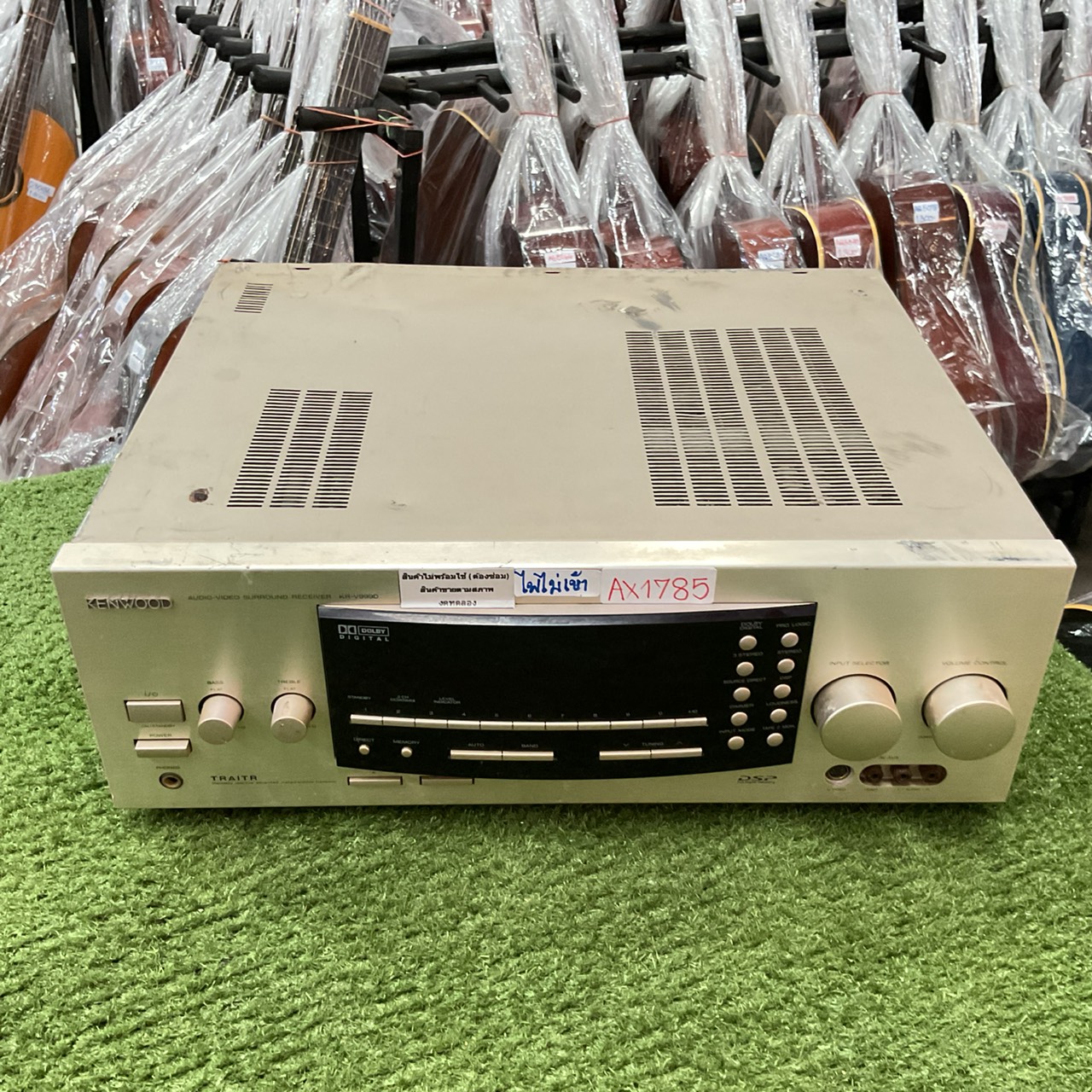 เครื่องขยายเสียง KENWOOD : KR-V999D สินค้าไม่พร้อมใช้งาน (ต้องซ่อม)