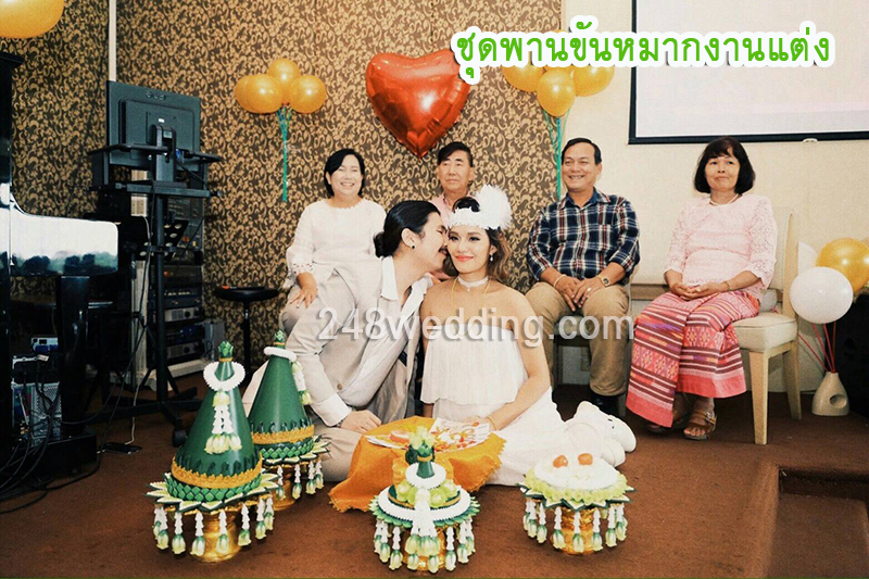 รับจัด ชุดพานขันหมากเอก+โท