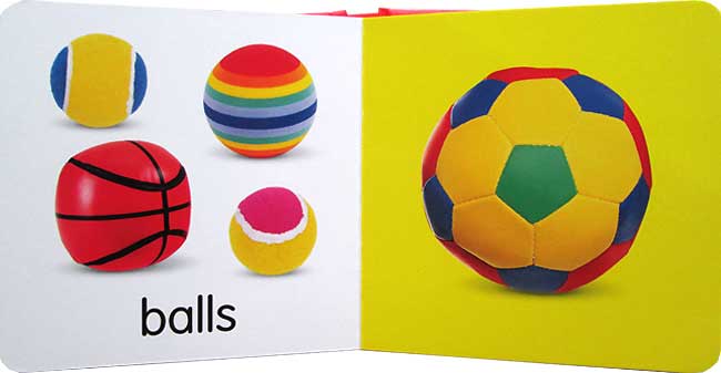 หนังสือภาพของเล่นชิ้นแรก / Baby Boppers : baby's first toys