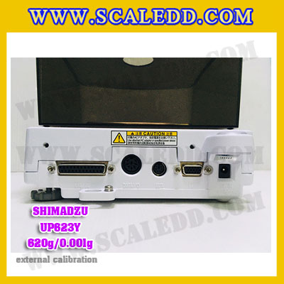 เครื่องชั่งดิจิตอล ทศนิยม 3 ตำแหน่ง รุ่น UP623Y 620gx0.001g เครื่องชั่งละเอียดสูง620g เครื่องชั่งน้ำหนัก620g ตาชั่ง620กรัม พิกัดน้ำหนัก 620g ความละเอียด 0.001g ยี่ห้อ SHIMADZU รุ่น UP623Y