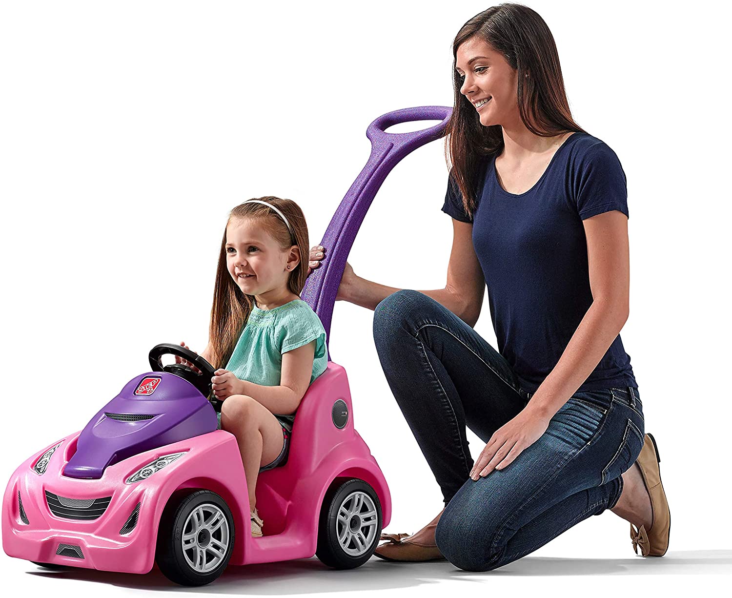 รถเข็นเด็กเล็ก Step2 Push Around Buggy GT | Pink Toddler Push Car