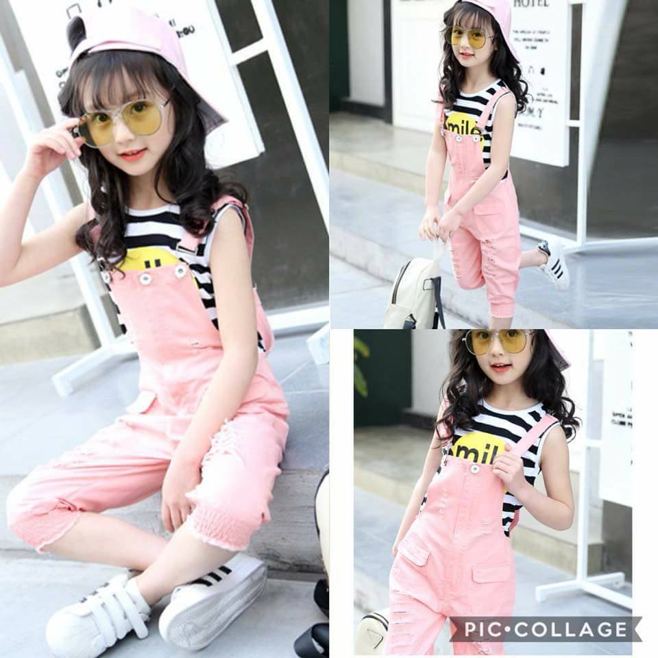 เอี้ยม กางเกงสีพาสเทล พร้อมเสื้อ