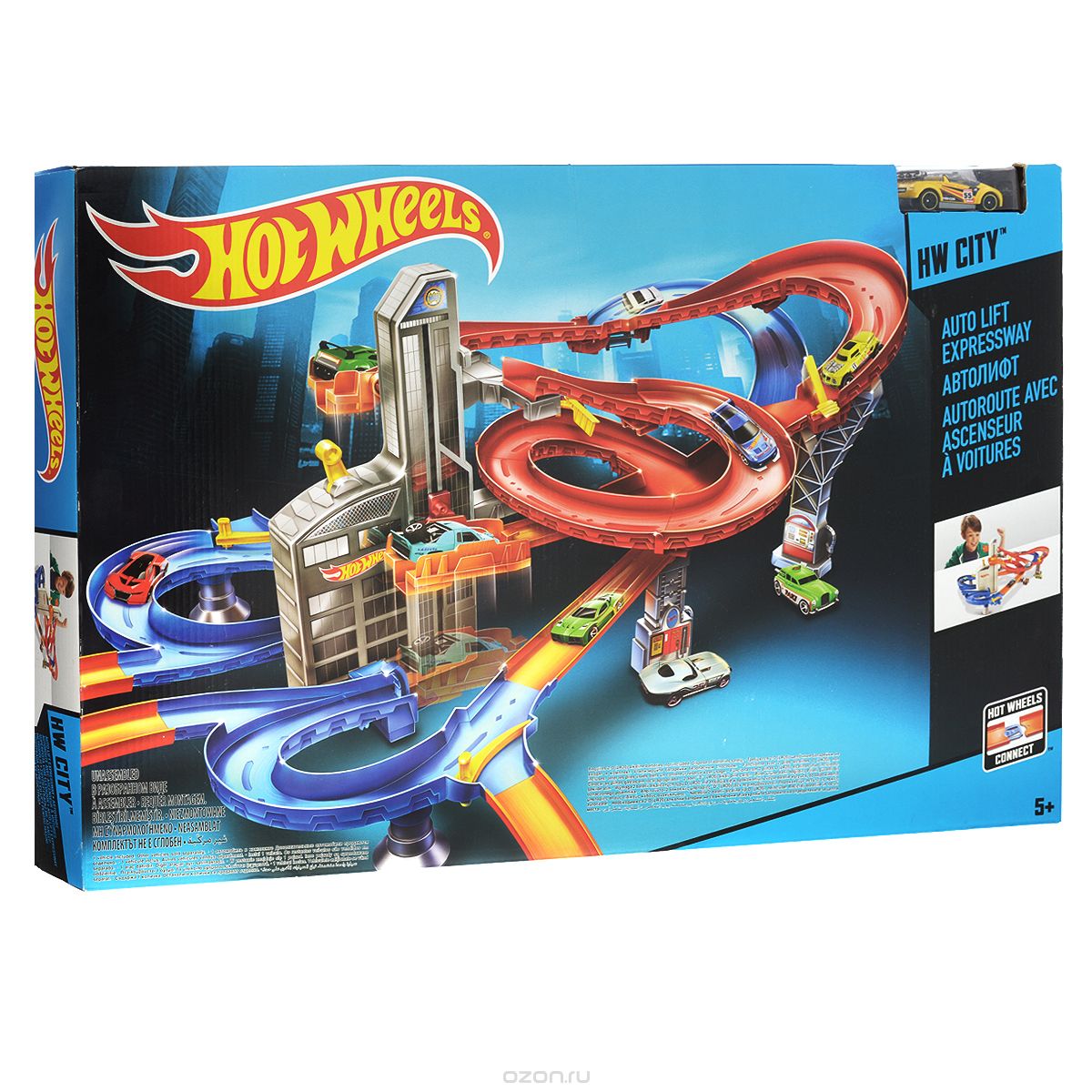 สนามแข่งรถ Hot Wheels Auto Lift Expressway