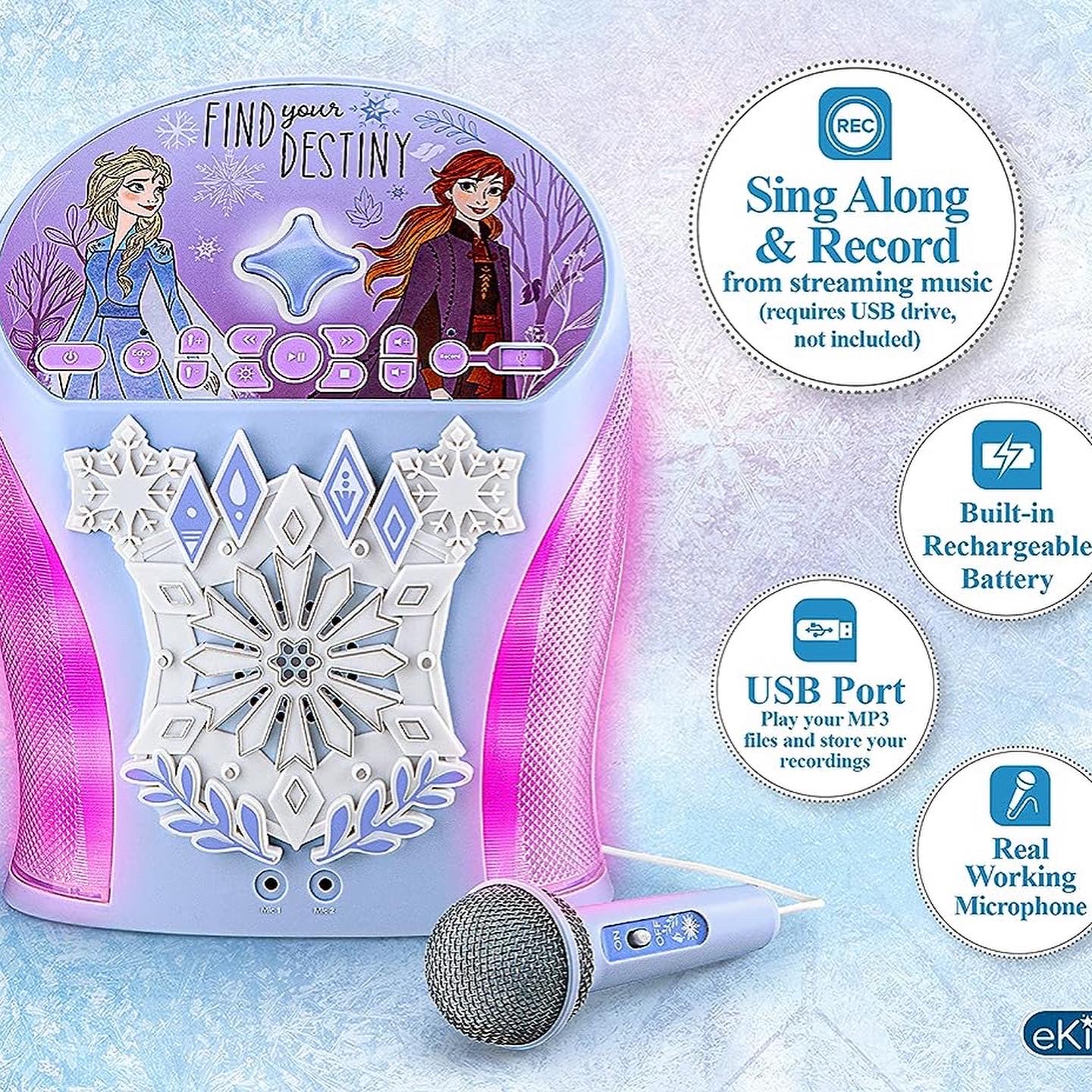 คาราโอเกะ eKids Disney Frozen Karaoke Machine