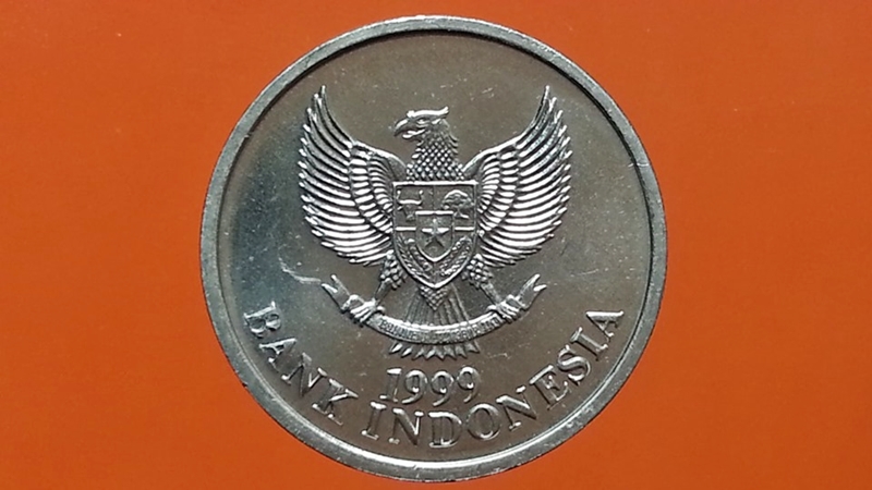 เหรียญ เงินตรา ประเทศ อินโดนีเซีย RUPIAH 1999