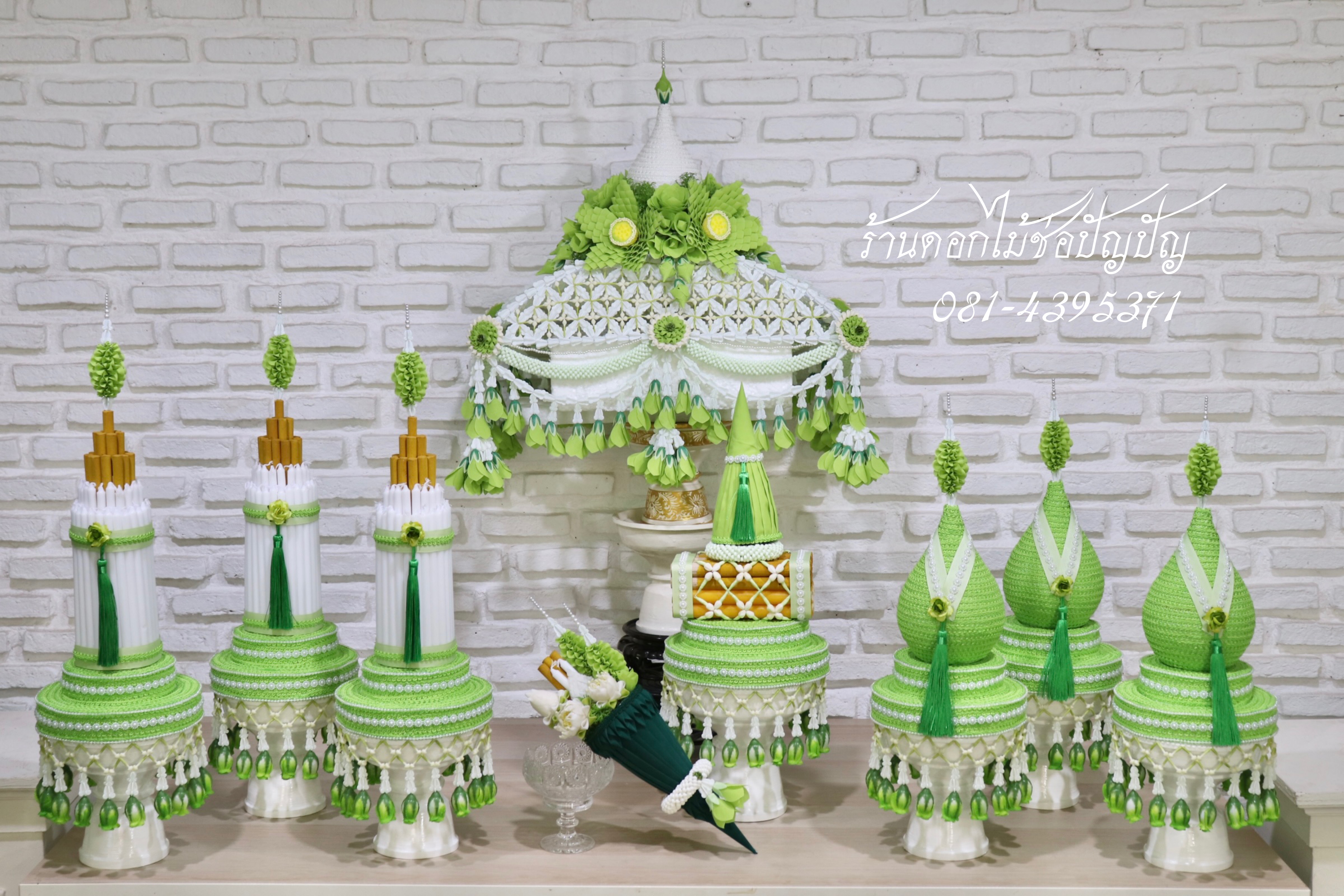 เครื่องบวชดอกไม้ประดิษฐ์ ชุดB12