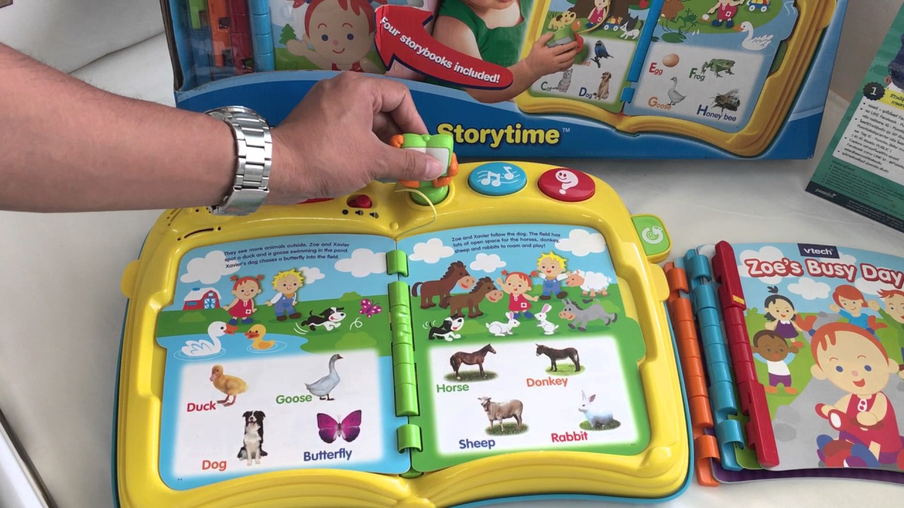 หนังสือ VTech Infant Learning Touch and Learn Storytime