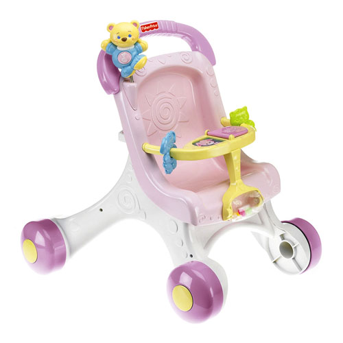 รถผลักเดิน Fisher-Price Brilliant Basics Stroll-Along Walker