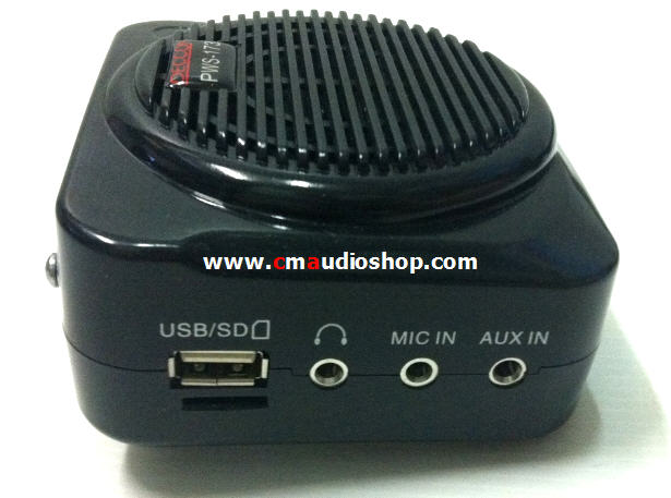 ไมค์-ลำโพงคาดเอว Deccon PWS-173 (USB and Record)