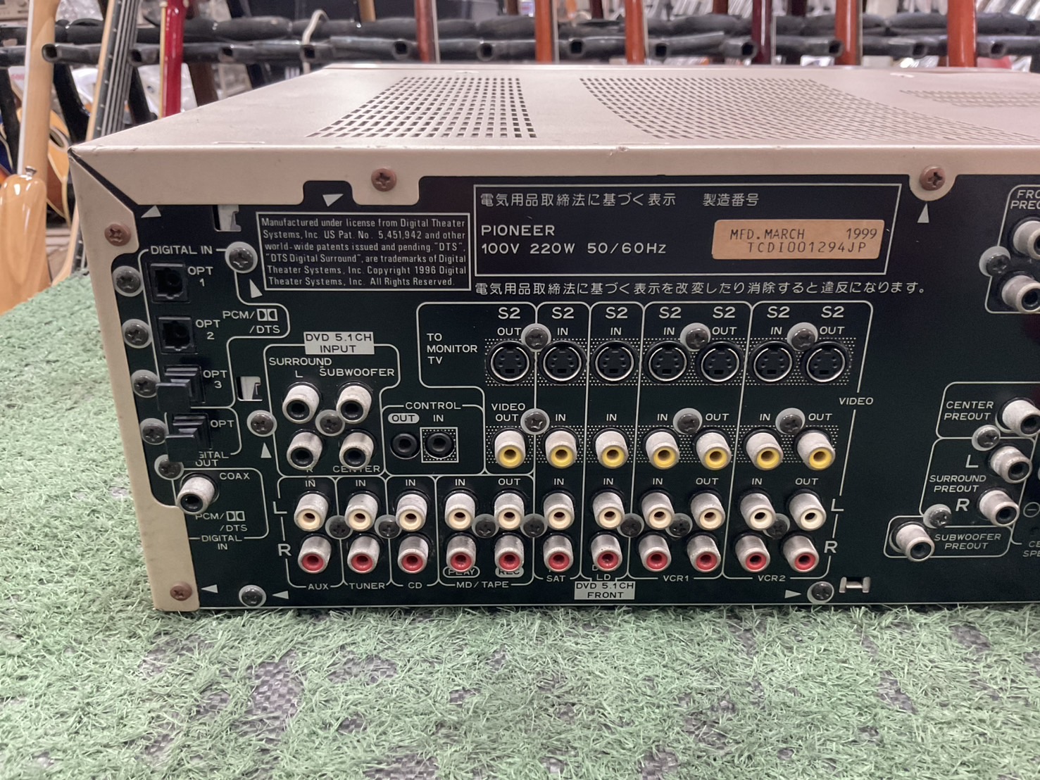 เครื่องขยายเสียง Pioneer : VSA-D6 สินค้าไม่พร้อมใช้งาน(ต้องซ่อม)