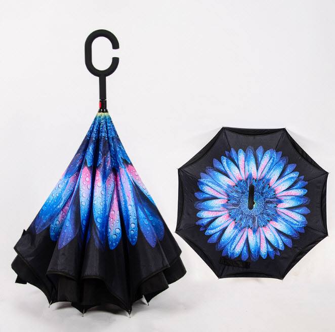 ร่มกลับด้าน iร่มกันฝน ก้านยาว