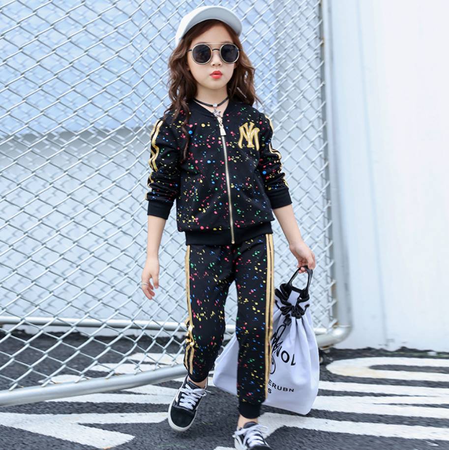 กันหนาว: เสื้อกันหนาวเด็ก เซ็ตเสื้อ+กางเกง แต่งดาว