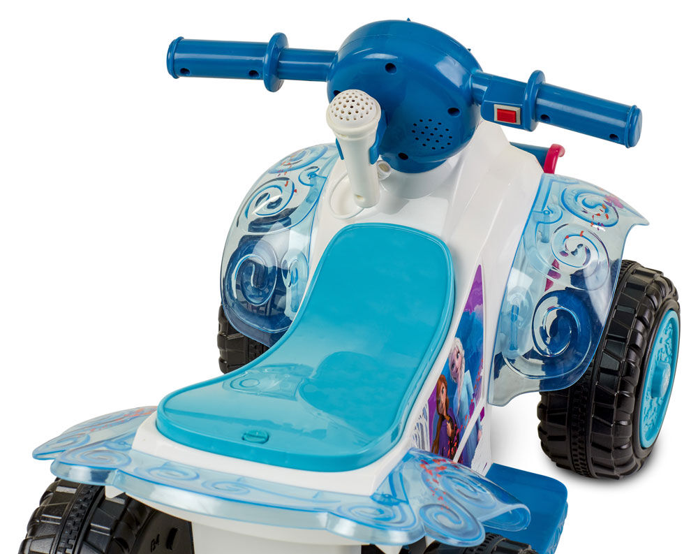 รถแบตเตอรี่และไมโครโฟน Kids' Trax 6v Disney Frozen 2 Sing And Ride Powered Ride-on - Blue