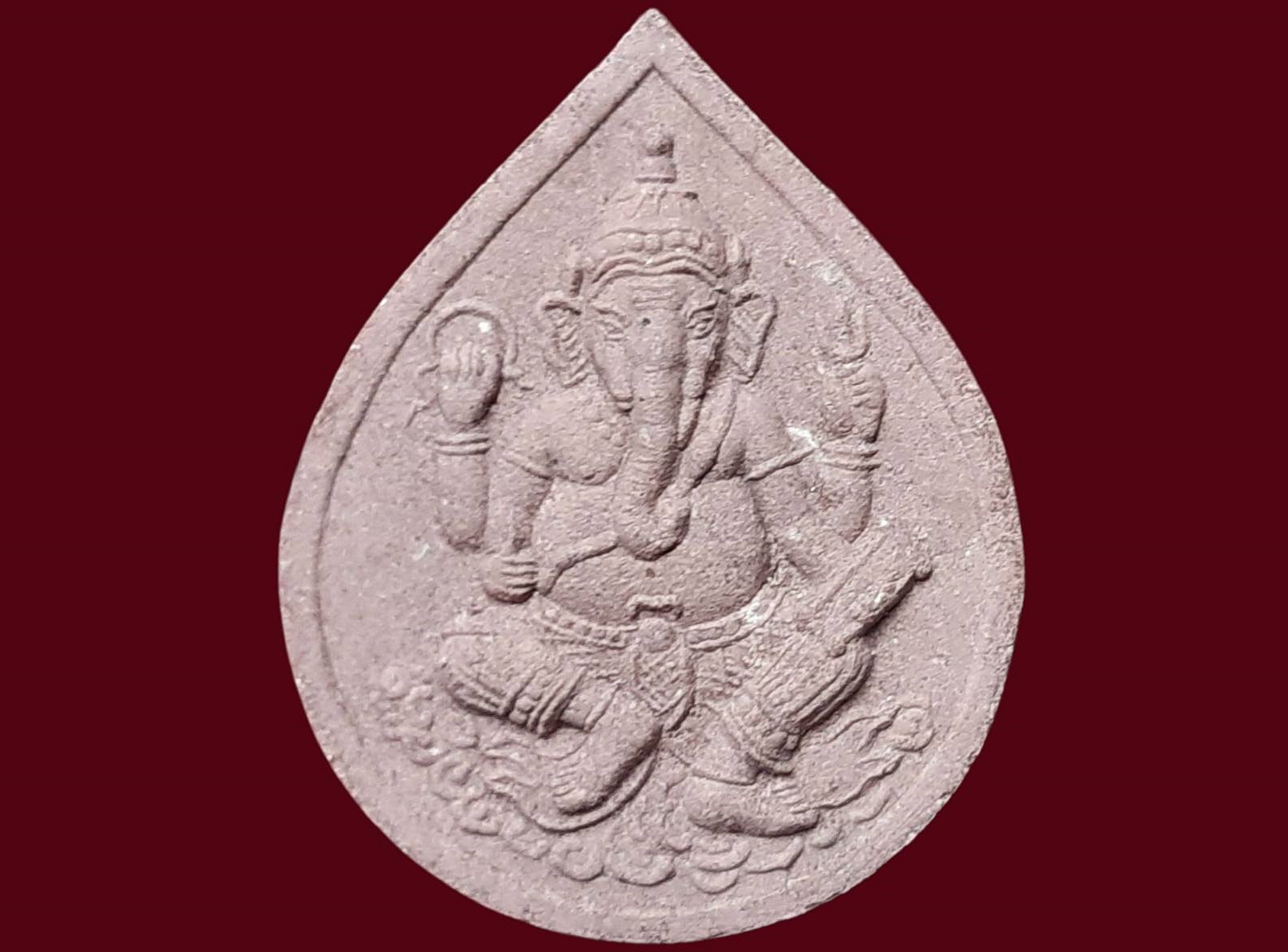 พระพิฆเนศ อาจารย์ ป.เลี่ยม เพ็ชรรัตน์ เนื้อผง