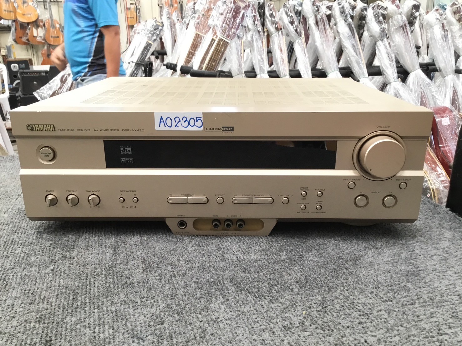 เครื่องขยายเสียง YAMAHA : DSP-AX420
