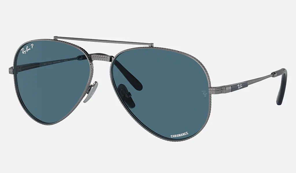 RayBan RB8225 3142S2 AVIATOR TITANIUM