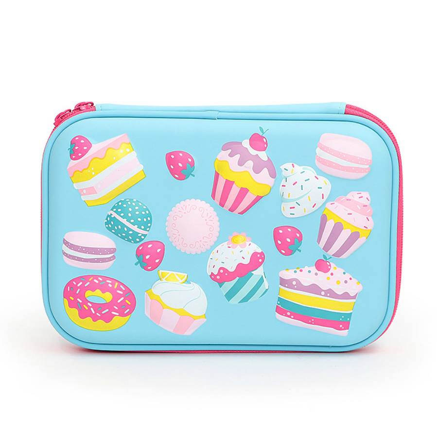 กล่องดินสอ 3 มิติ ลายคัพเค้ก