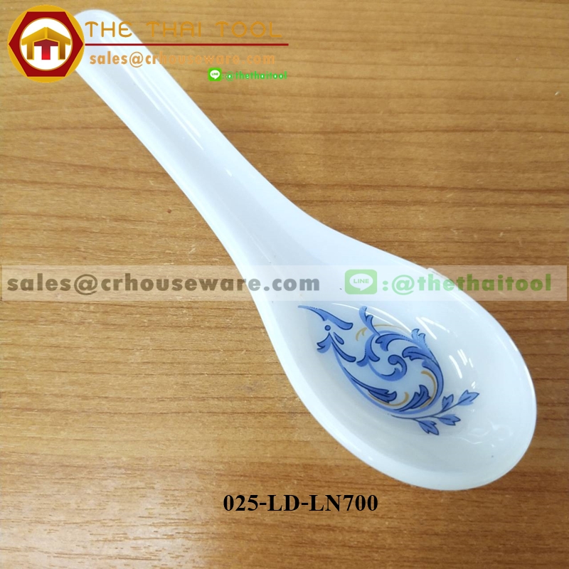ช้อนเนื้อมุก ลายลานนา 025-LD-LN700