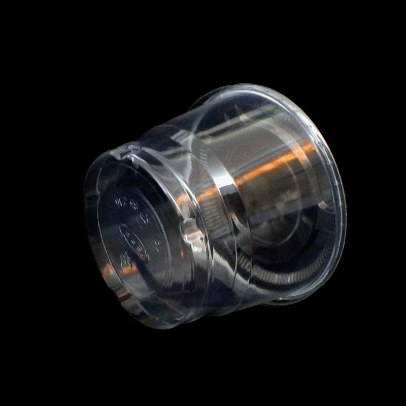 ถ้วยไอศครีม 7 oz GPPS + ฝาเรียบ 8.5 ซม. ไม่เจาะรู ( 50 ชุด )