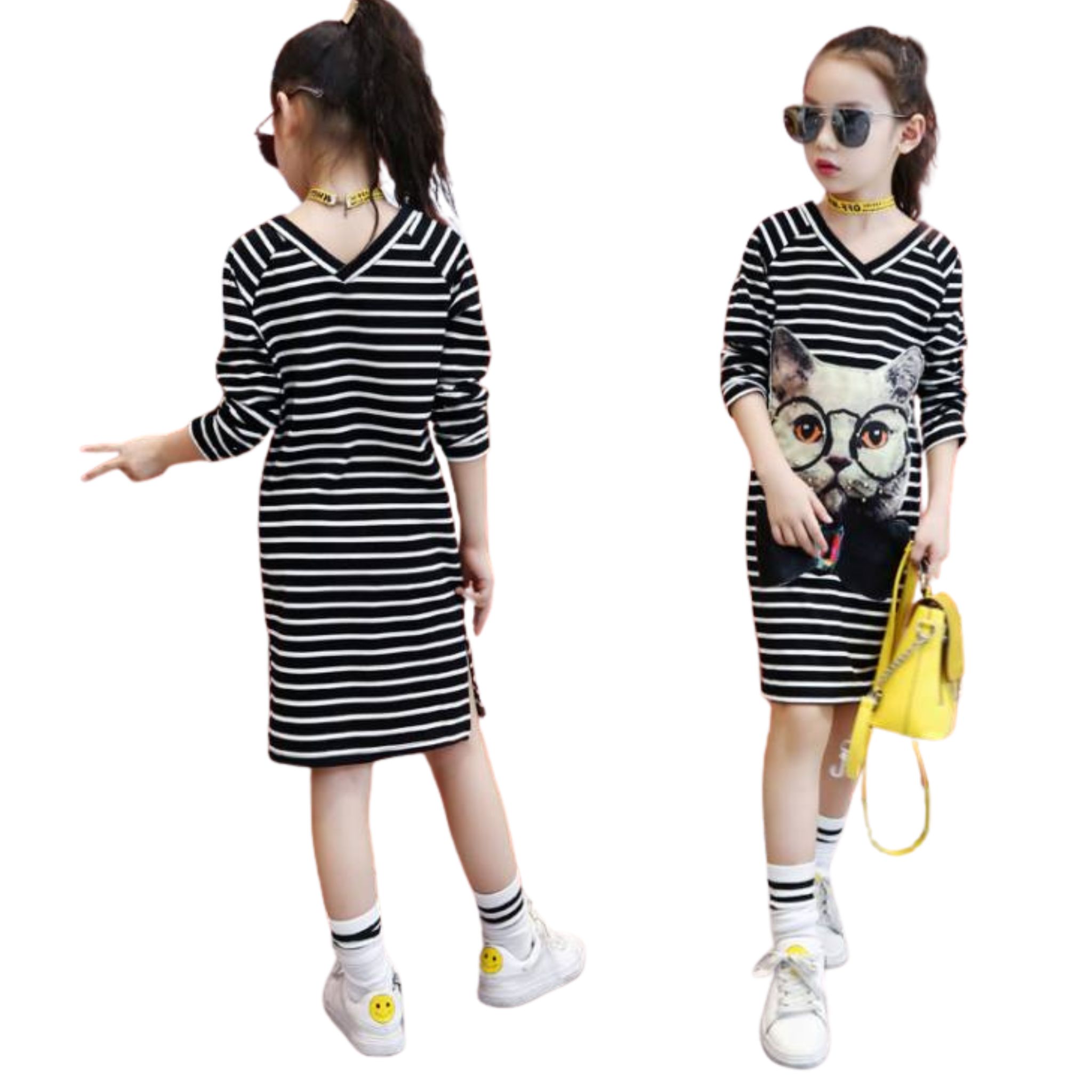 พร้อมส่ง เดรสเด็กหญิง ลายยอดฮิต แฟชั่นเด็กผู้หญิง