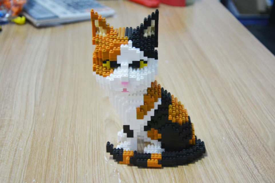 เลโก้นาโน Cat(แมวนั่ง) Size Jumbo