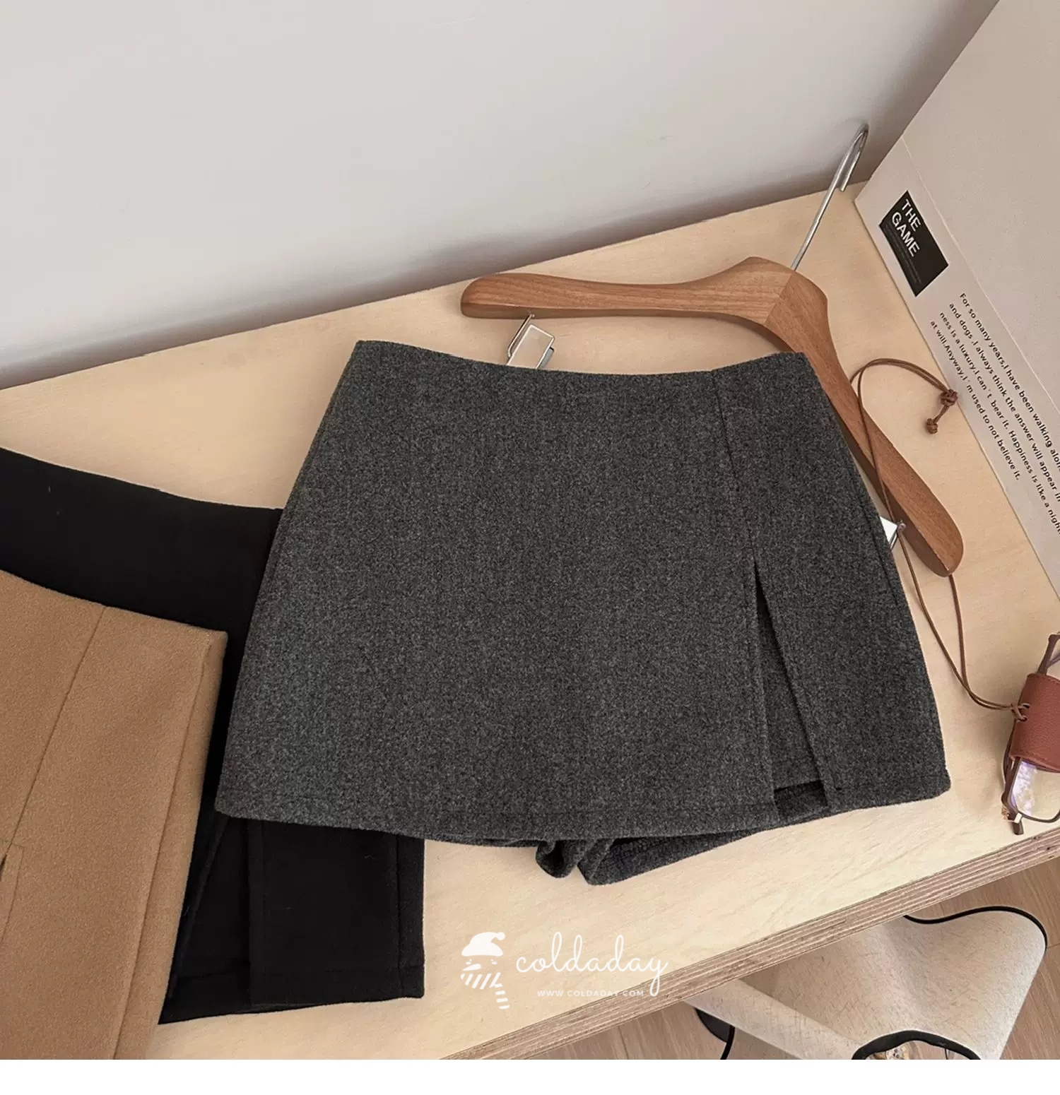 กระโปรงกางเกง Glam Mini Skort มี 3 สี S-XL