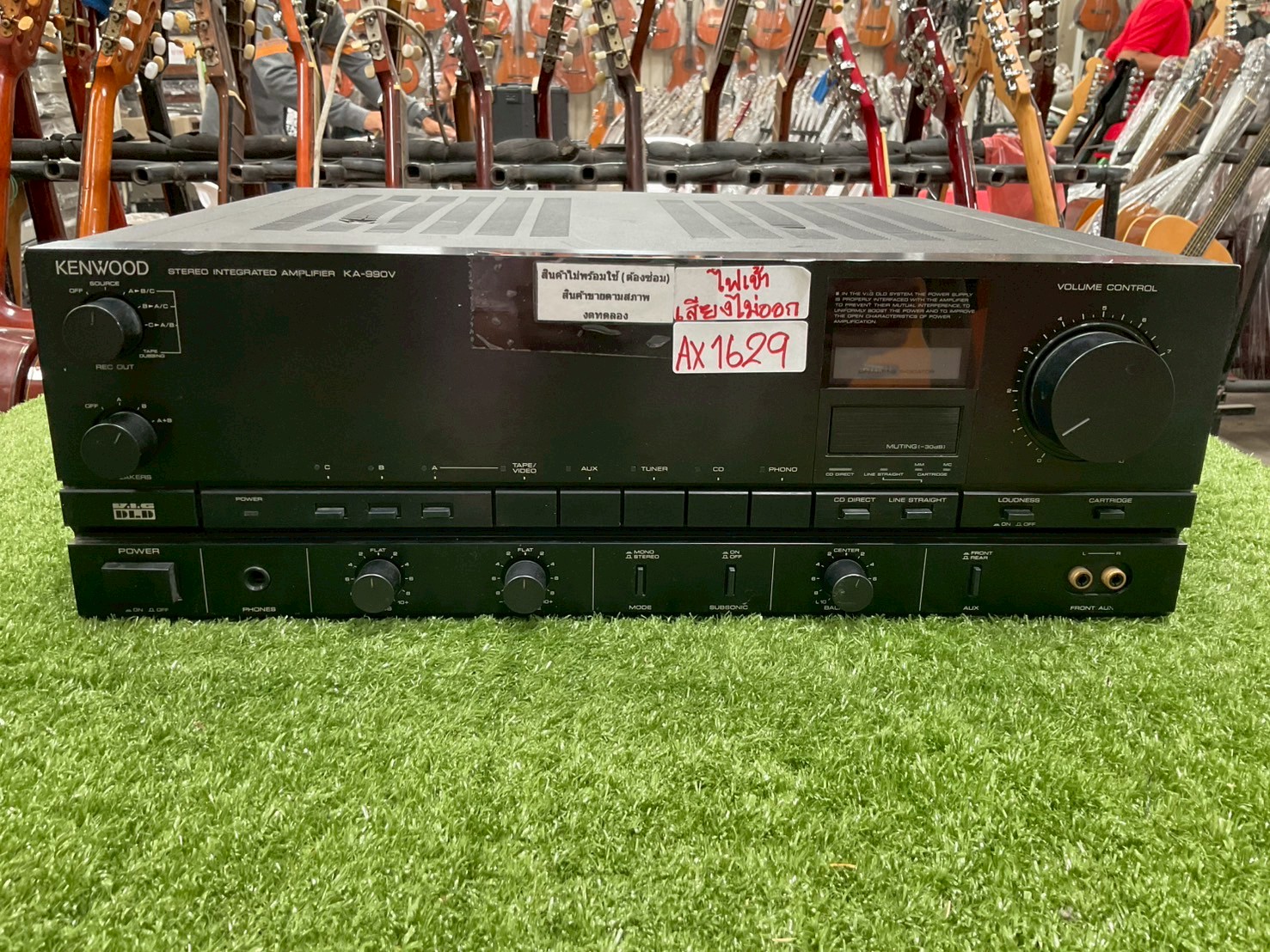 เครื่องขยายเสียง KENWOOD : KA-990V สินค้าไม่พร้อมใช้งาน(ต้องซ่อม)