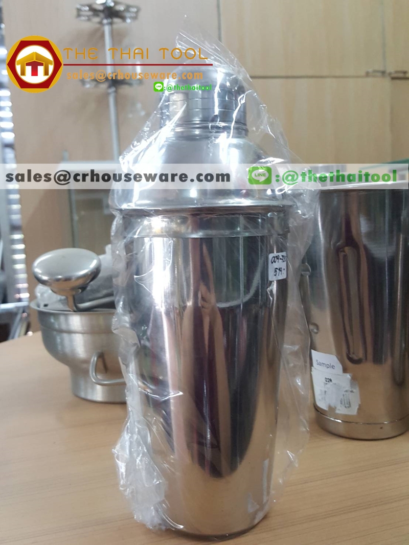 กระบอกผสมเหล้า รหัส : 013-JP-009-720 Cocktail shakers Code: 013-JP-009-720