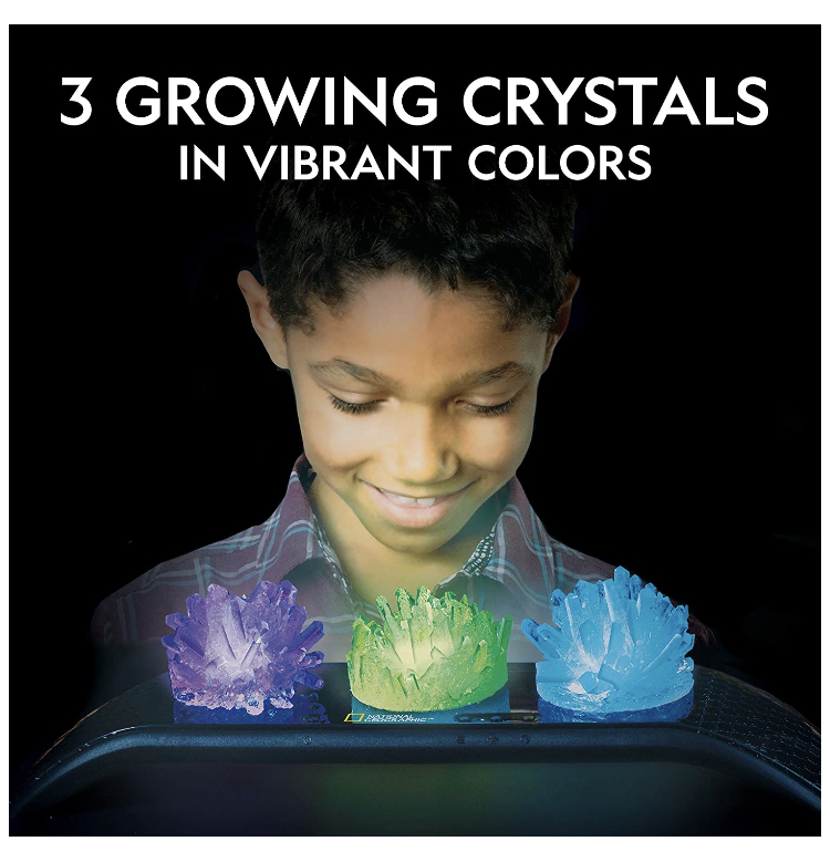 ชุดสร้างหินคริสตัล NATIONAL GEOGRAPHIC Crystal Growing Kit