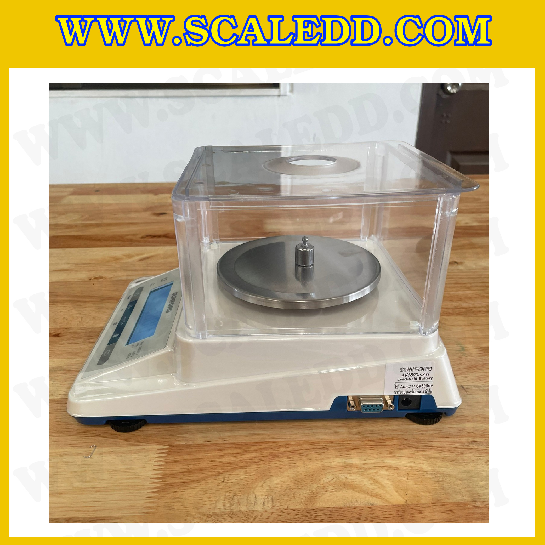 เครื่องชั่งละเอียดสูง พิกัด 1000 กรัม ค่าละเอียด 0.01 กรัม ทศนิยม 2 ตำแหน่ง ยี่ห้อ SUNFORD รุ่น C1 (รหัสตัวแทนจำหน่าย B198)