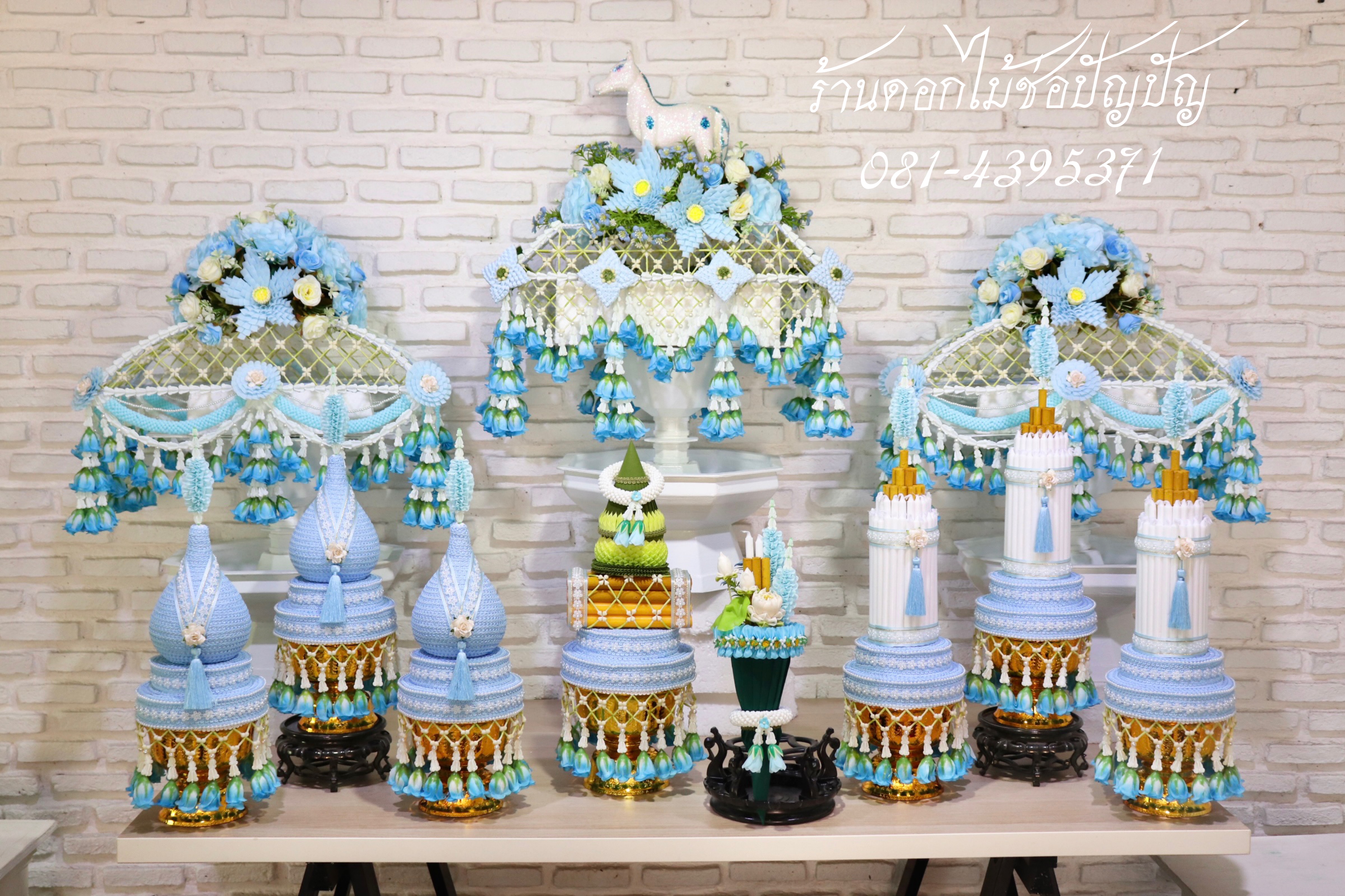 เครื่องบวชดอกไม้ประดิษฐ์ ชุดB16