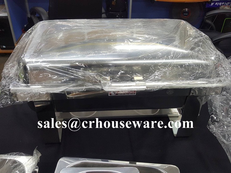 อ่างอุ่นอาหารขนาดใหญ่ ฝาติดกับตัว ม้าลาย 005-140000