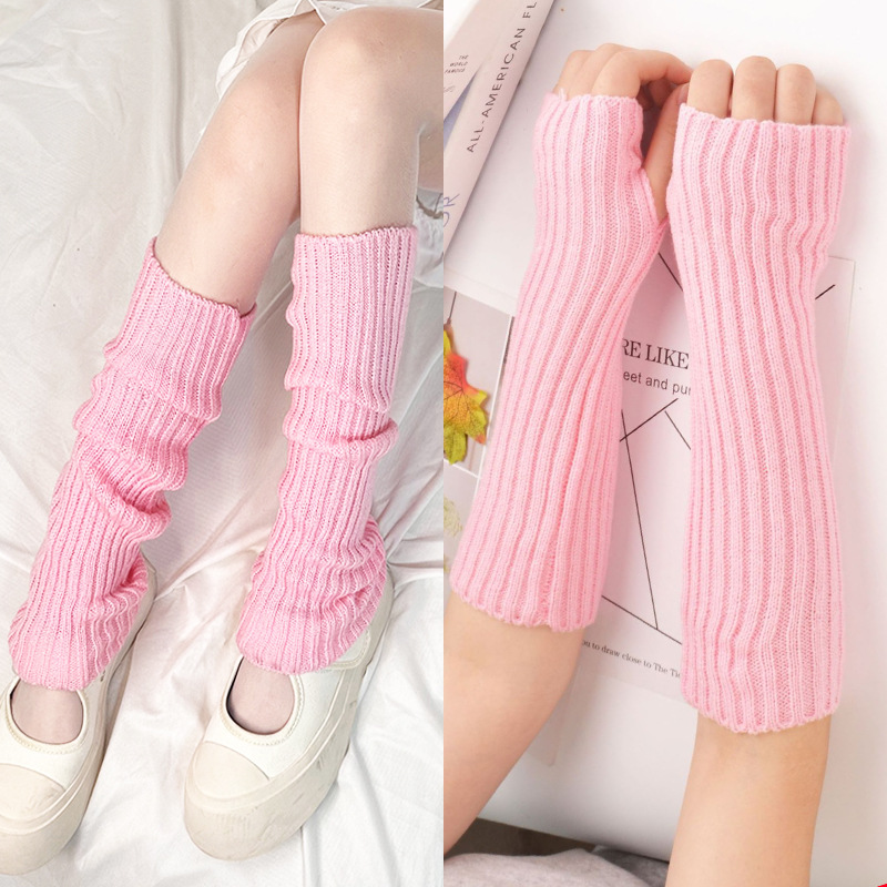 พร้อมส่ง ถุงมือ ปลอกแขน ใส่ได้ทั้งเด็กและผู้ใหญ่