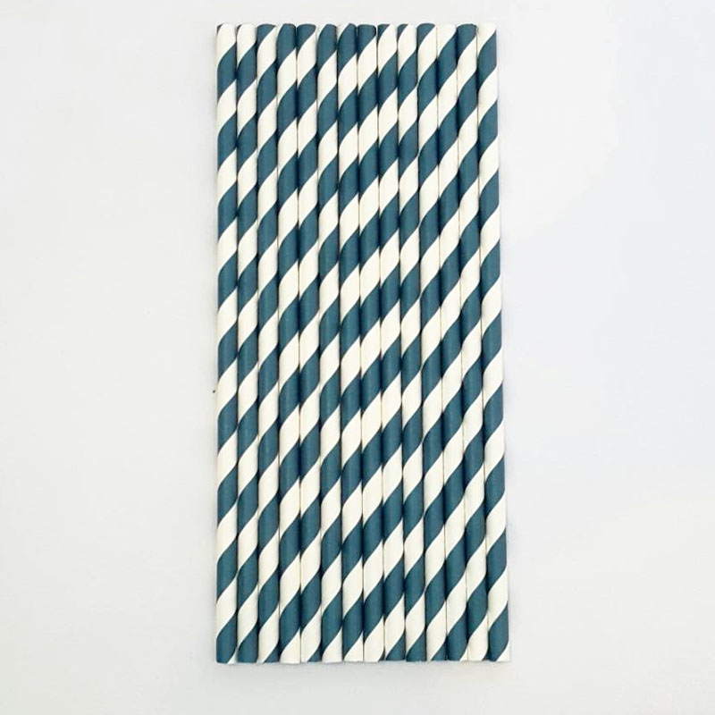 หลอดกระดาษคละลาย ขนาด 5 มิล ยาว 19.5 ซม. ( 500 ชิ้น )