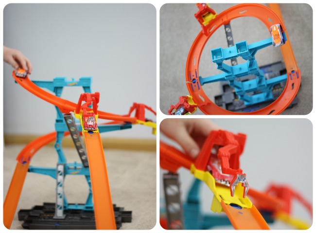 Hot Wheels Track Builder Spiral Stack Up