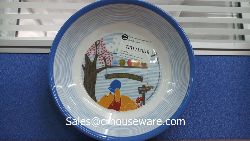 จานลึก7.75นิ้ว ลาย Pooh Home PH-P1438