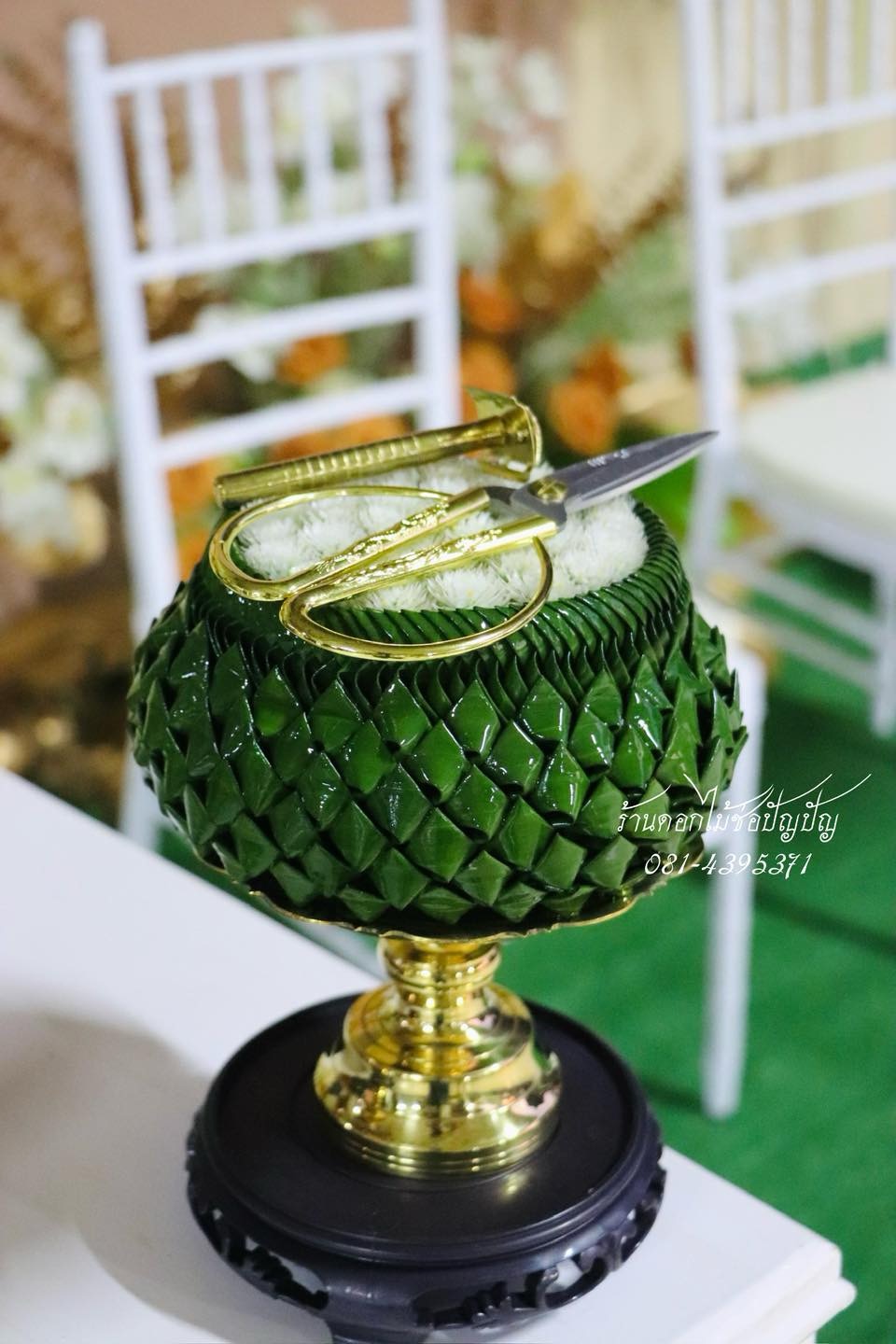 แบคดรอปงานบวช,แบคดรอปปลงผมนาค