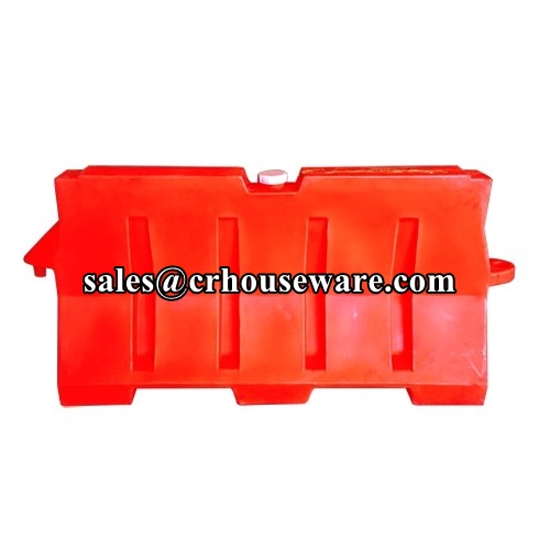 แท่งแบริเออร์พลาสติกใส่น้ำ สีส้ม 006- RT151,แผงกั้นจราจรใหญ่, Traffic Barrier