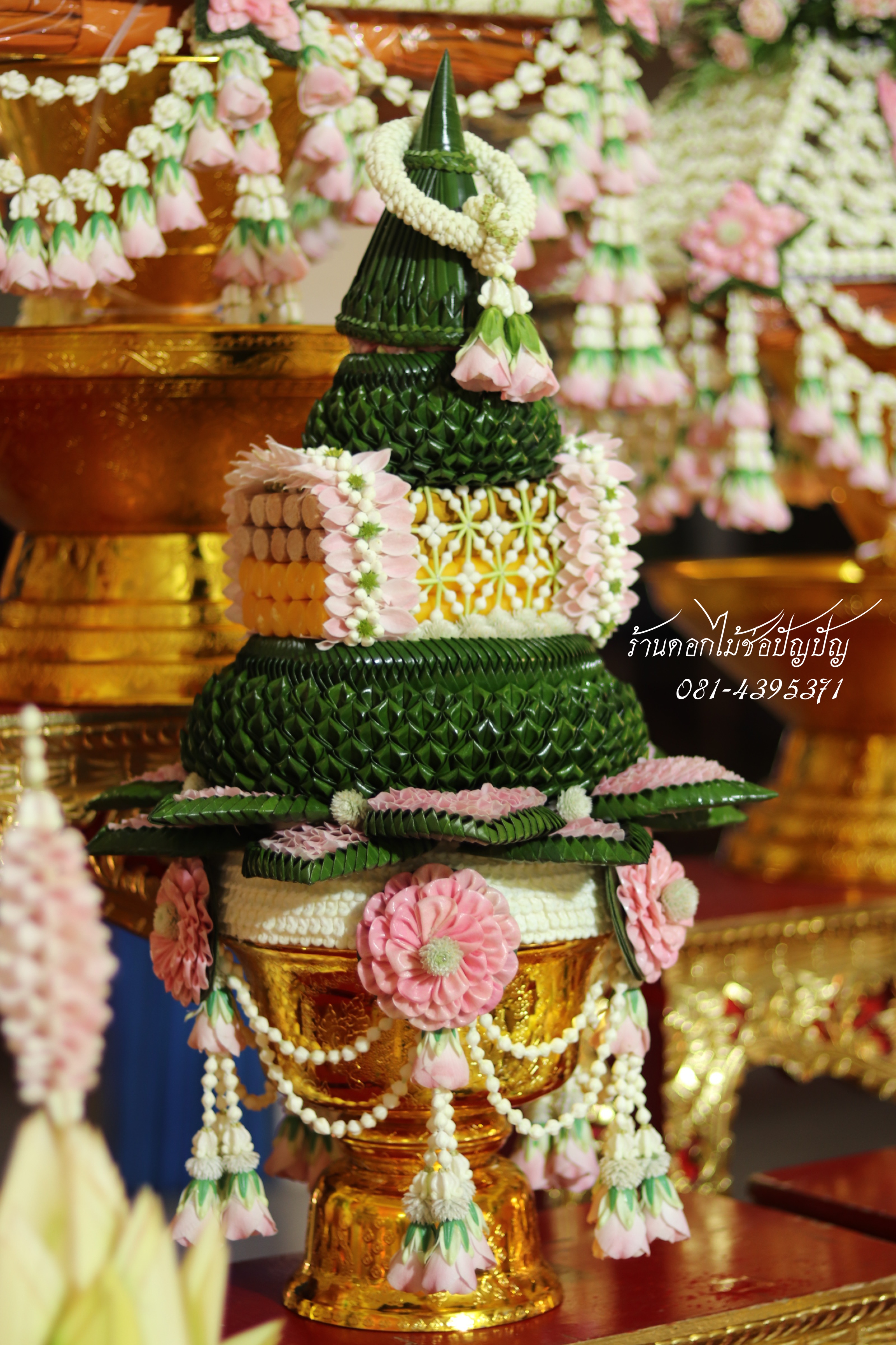 เครื่องบวชดอกไม้สด ชุด A4