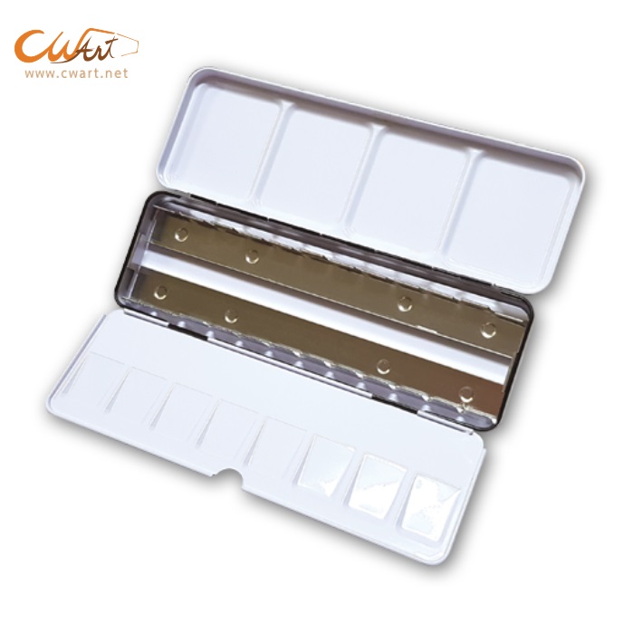 จานสีน้ำตลับโลหะ Mungyo