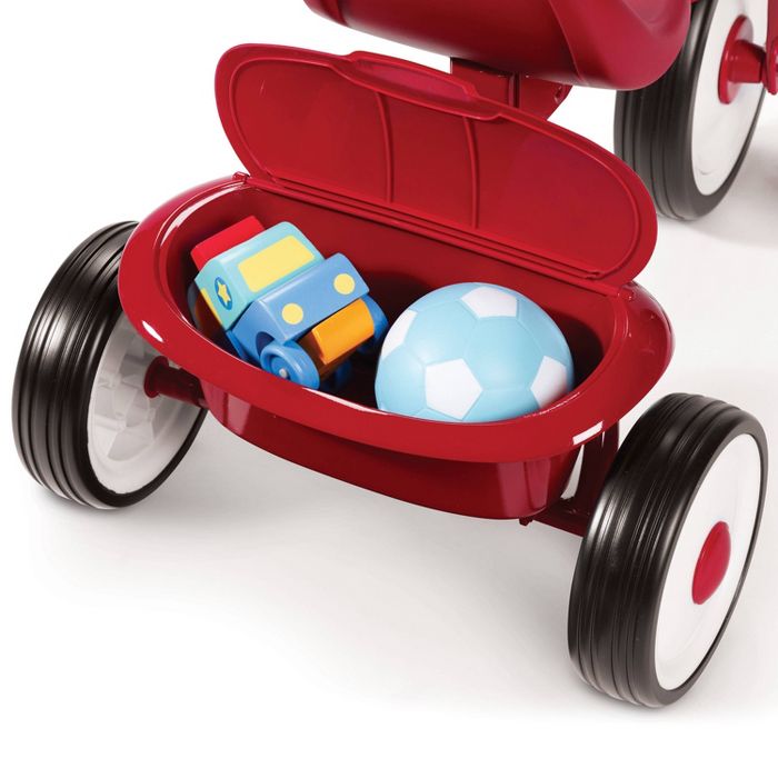 จักรยาน 3 สามล้อแบบพับได้ Radio Flyer Fold 2 Go Trike with Bucket สีแดง