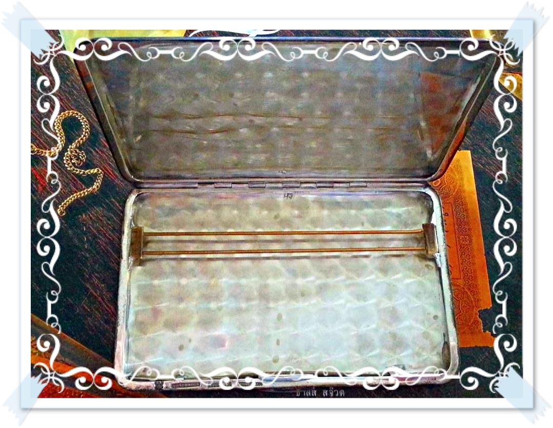 กล่องเงิน ใส่บุหรี่