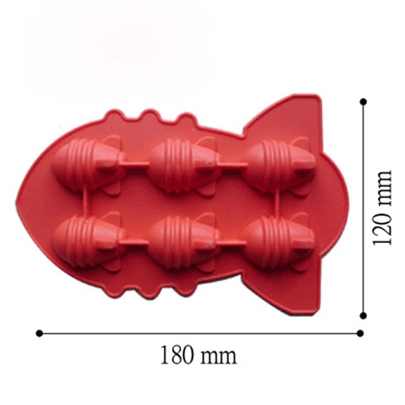 ที่ทำน้ำแข็ง รูปลูกระเบิด ซิลิโคน