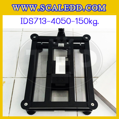 เครื่องชั่งดิจิตอล150kg รุ่น IDS713 พิกัด 150kg x 10g ตาชั่งดิจิตอล150kg เครื่องชั่งแบบปริ้นสติ๊กเกอร์ในตัว ขนาดแท่น 40x50 cm. ยี่ห้อ SDS รุ่น IDS713
