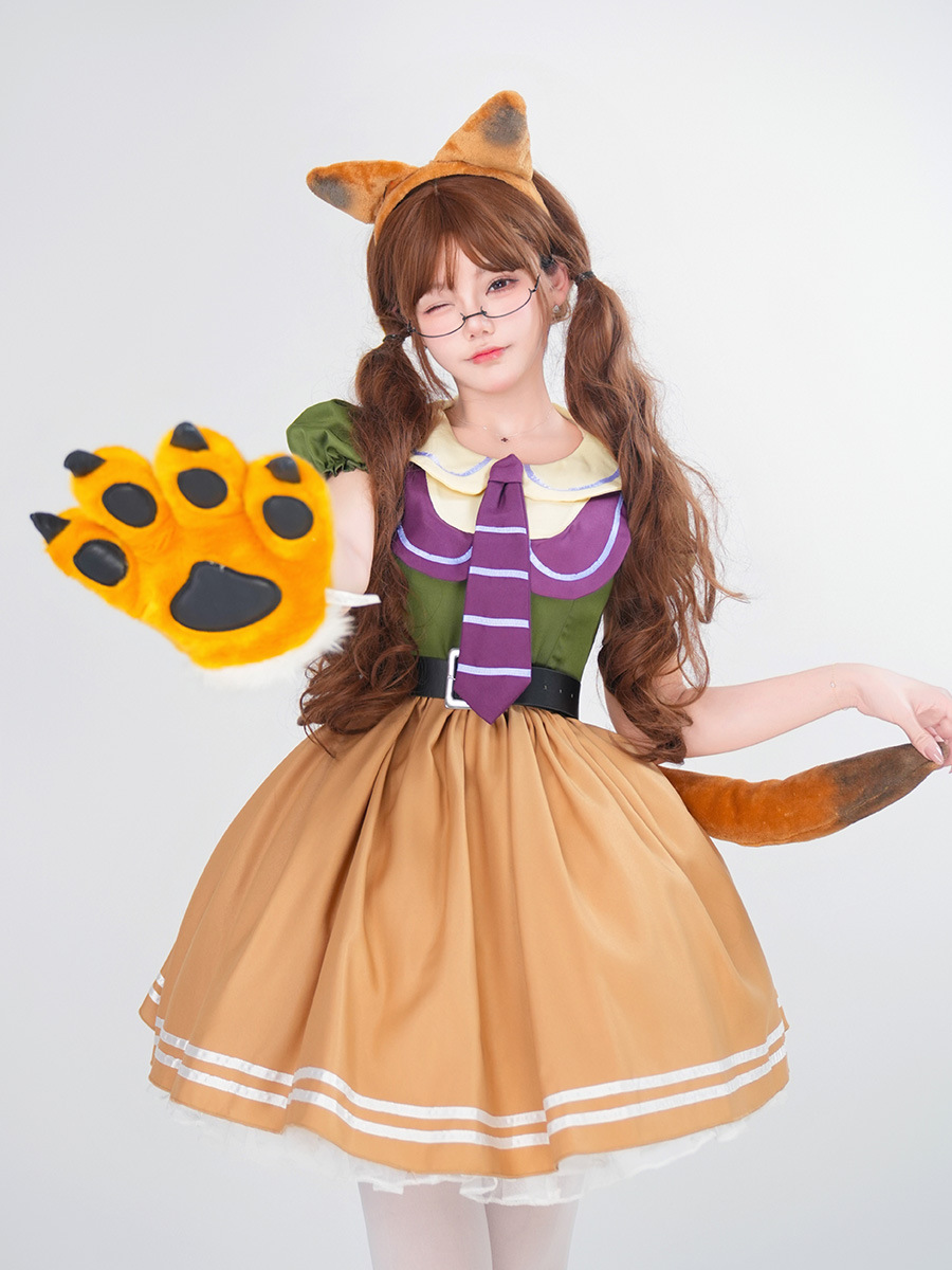 Friendly4kid Haloween ชุดแฟนซี จิ้งจอก